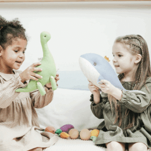children engaging in joint attention